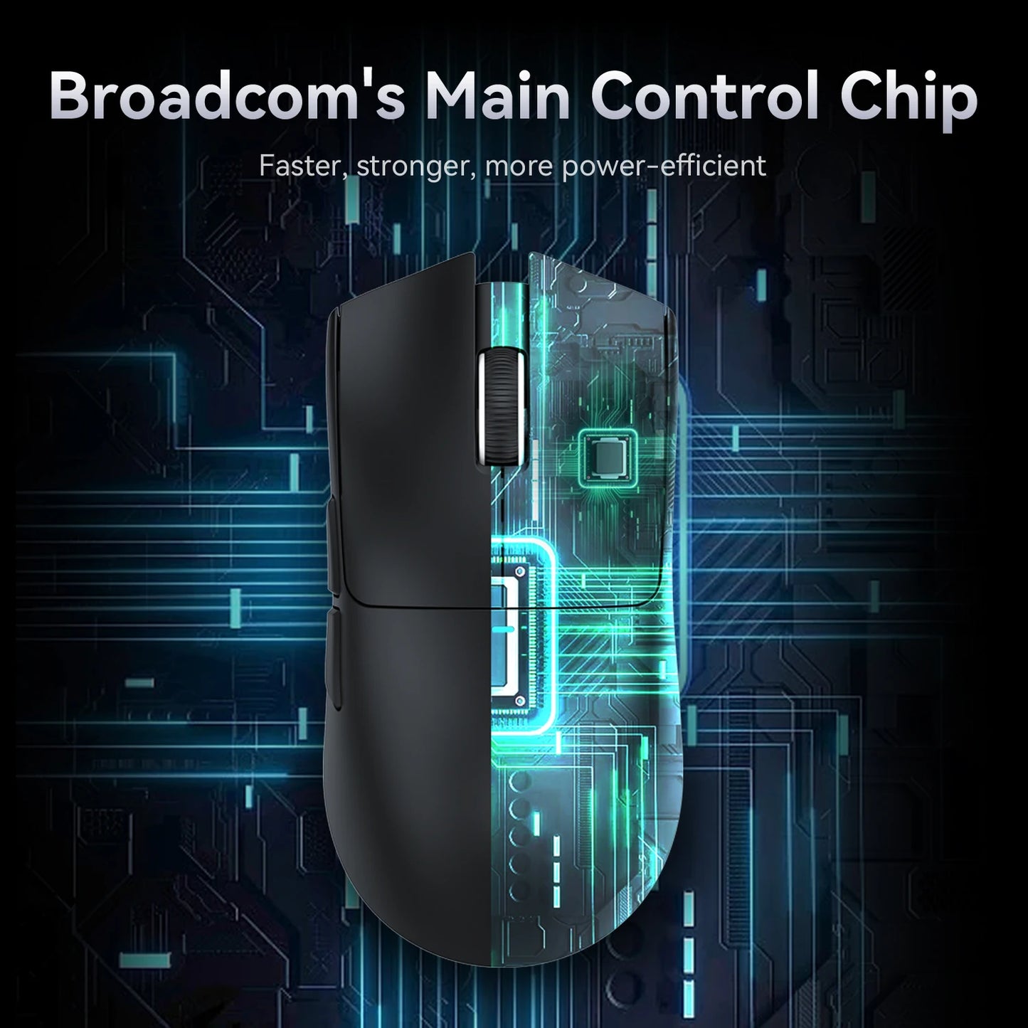 Attack Shark X11 Wireless Mouse,Tri-Mode Connection 2.4GHz/Wired/Bluetooth PAW3311 22000DPI 400IPS RGB PC Gaming Mouse