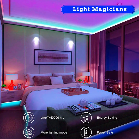 Color Changing Bluetooth App Control Led lamp Diode Tape Ribbon For Room Decor TV BackLight