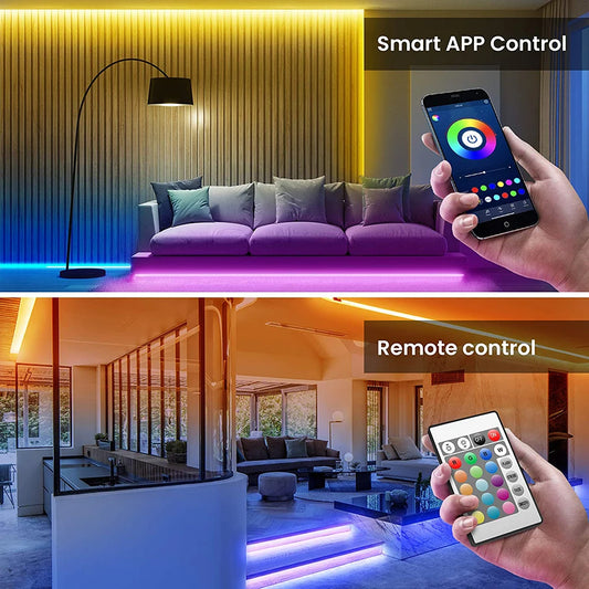 Bluetooth LED strip lights
