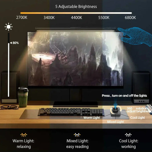 Computer Screen Hanging Lights