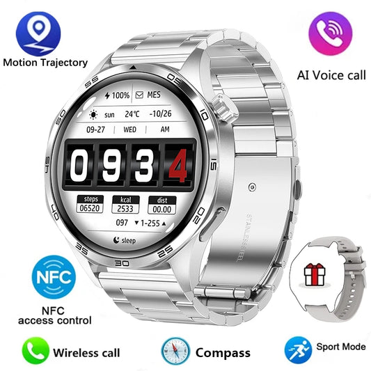 Bluetooth Call Smartwatch for Men & Women - Heart Rate & BP Monitor