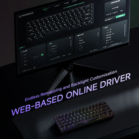 Akko FUN60 PRO 60% Wireless Mechanical Keyboard - 8KHz Rapid Trigger