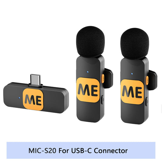 BOYA BY-V Wireless Lavalier Microphone for Live Streaming & Recording