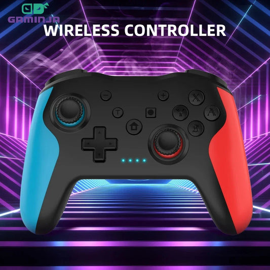 GAMINJA NS009S Wireless Controller BT For Nintendo Switch Pro PC PS3 TV Box Joystick Dual vibration NFC Professional Gamepad