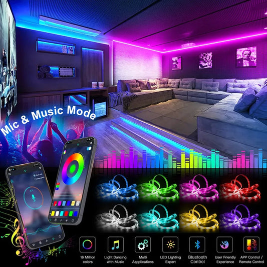 Bluetooth LED strip lights