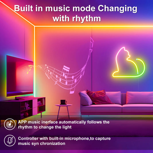 RGB Neon Strip Light