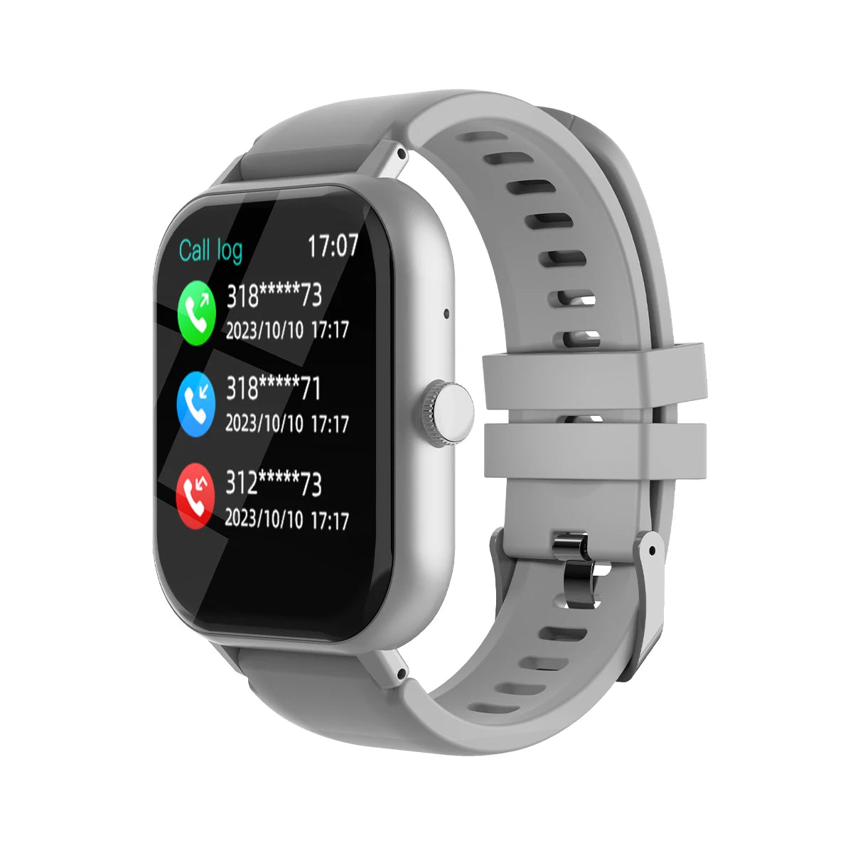 1.99" Full Touch Smartwatch - Bluetooth Call, Fitness & Pedometer