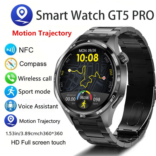 Bluetooth Call Smartwatch for Men & Women - Heart Rate & BP Monitor