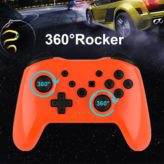 GAMINJA Wireless Controller No Latency Bluetooth Gamepad PC Joystick For Nintendo Switch Game Console PS3 TV Box PC