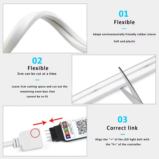 Music Sync LED Strip Lights