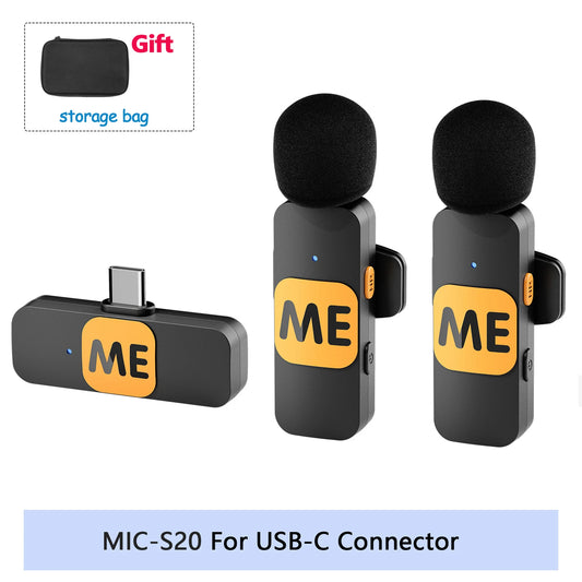 BOYA BY-V Wireless Lavalier Microphone for Live Streaming & Recording
