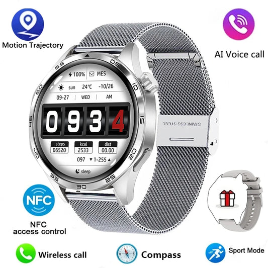 Bluetooth Call Smartwatch for Men & Women - Heart Rate & BP Monitor