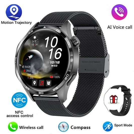 Bluetooth Call Smartwatch for Men & Women - Heart Rate & BP Monitor