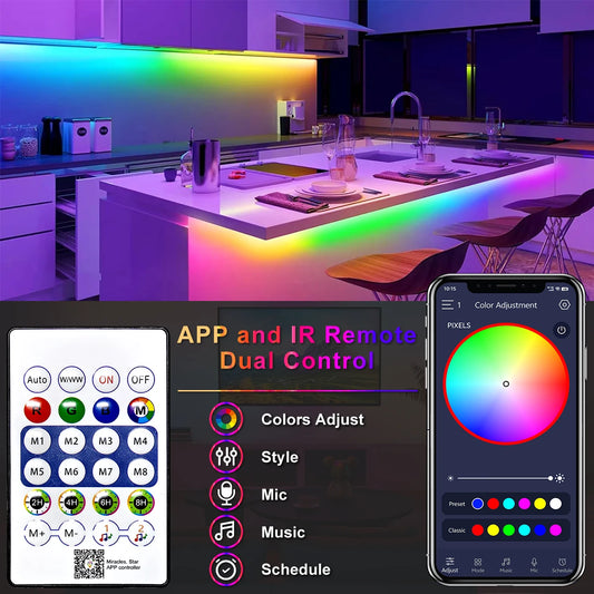 RGB Neon Strip Light