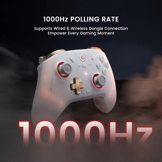 GameSir Cyclone 2 Wireless Bluetooth Gaming Controller With TMR Sticks Joystick Hall Effect For PC/NS/Android/IOS Gamepad